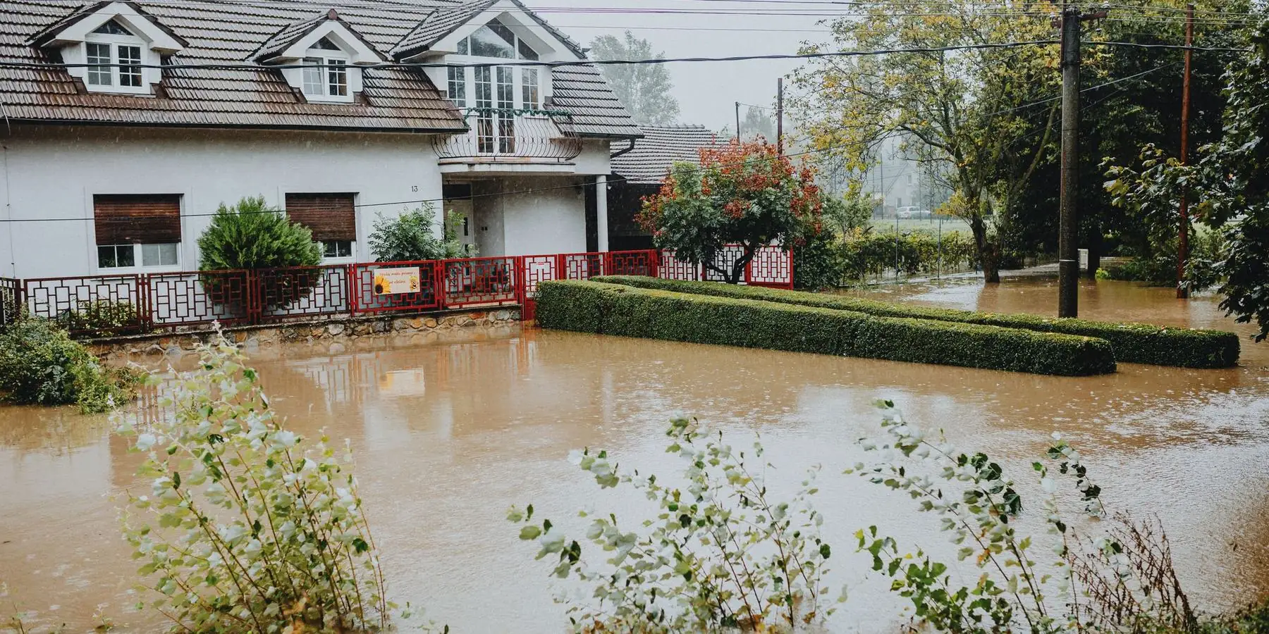 Desagote por inundación